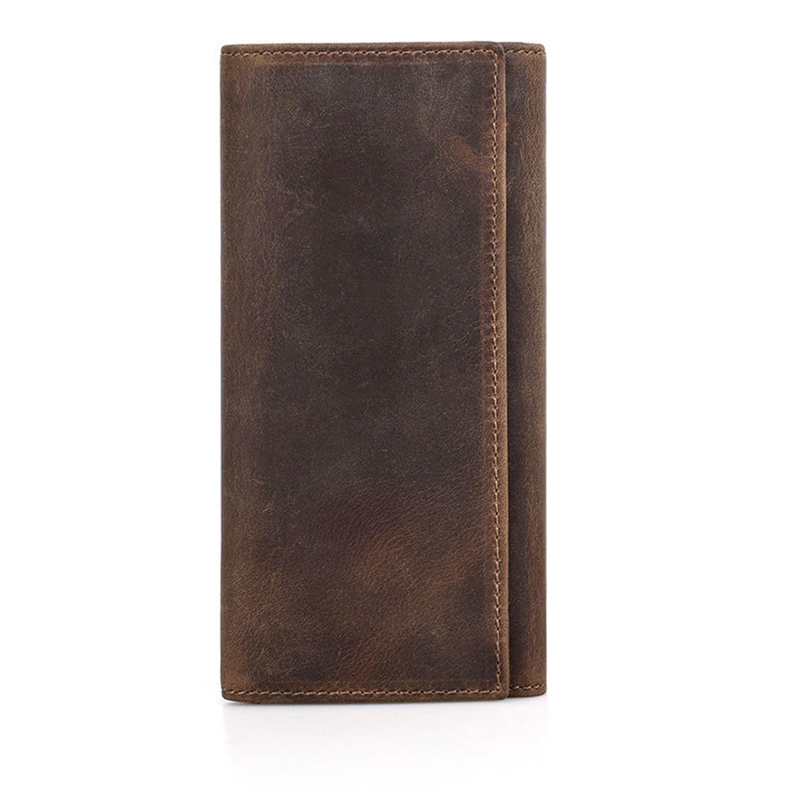 Skórzane etui na długopisy, Skórzany obsadka do pióra Literacki Vintage, ręcznie robiony, składany na trzy części, 2 szt. Skórzany organizer na długopisy