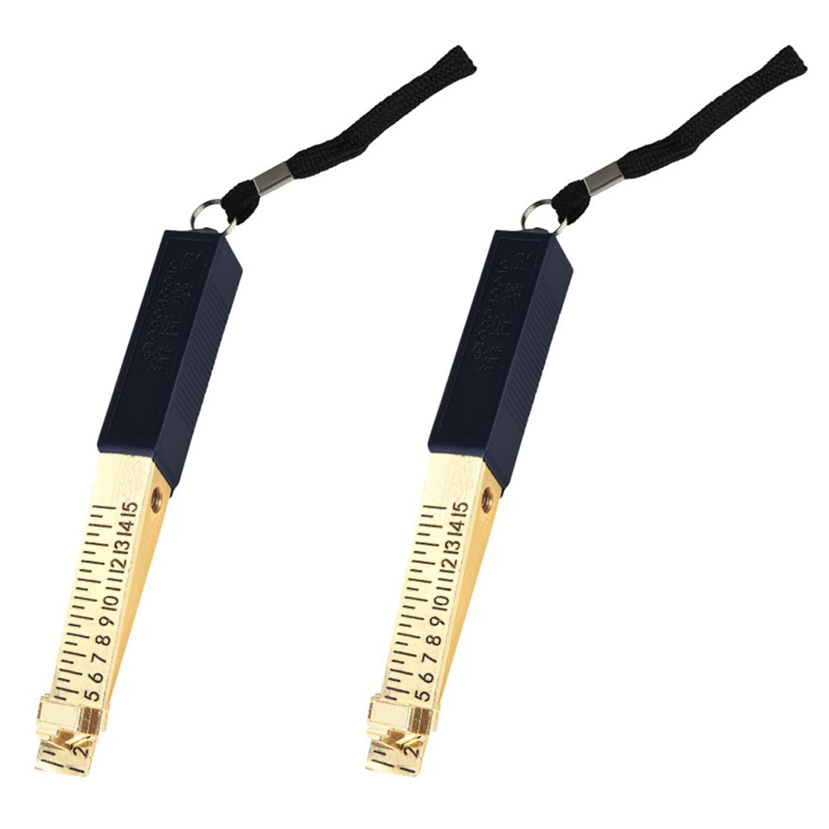 Jnchdghwa 2X Door- Measuring Tool, 1-15mm Fire Door- Gauge Checker, Feeler Gauges for Engineering Inspection Measurement
