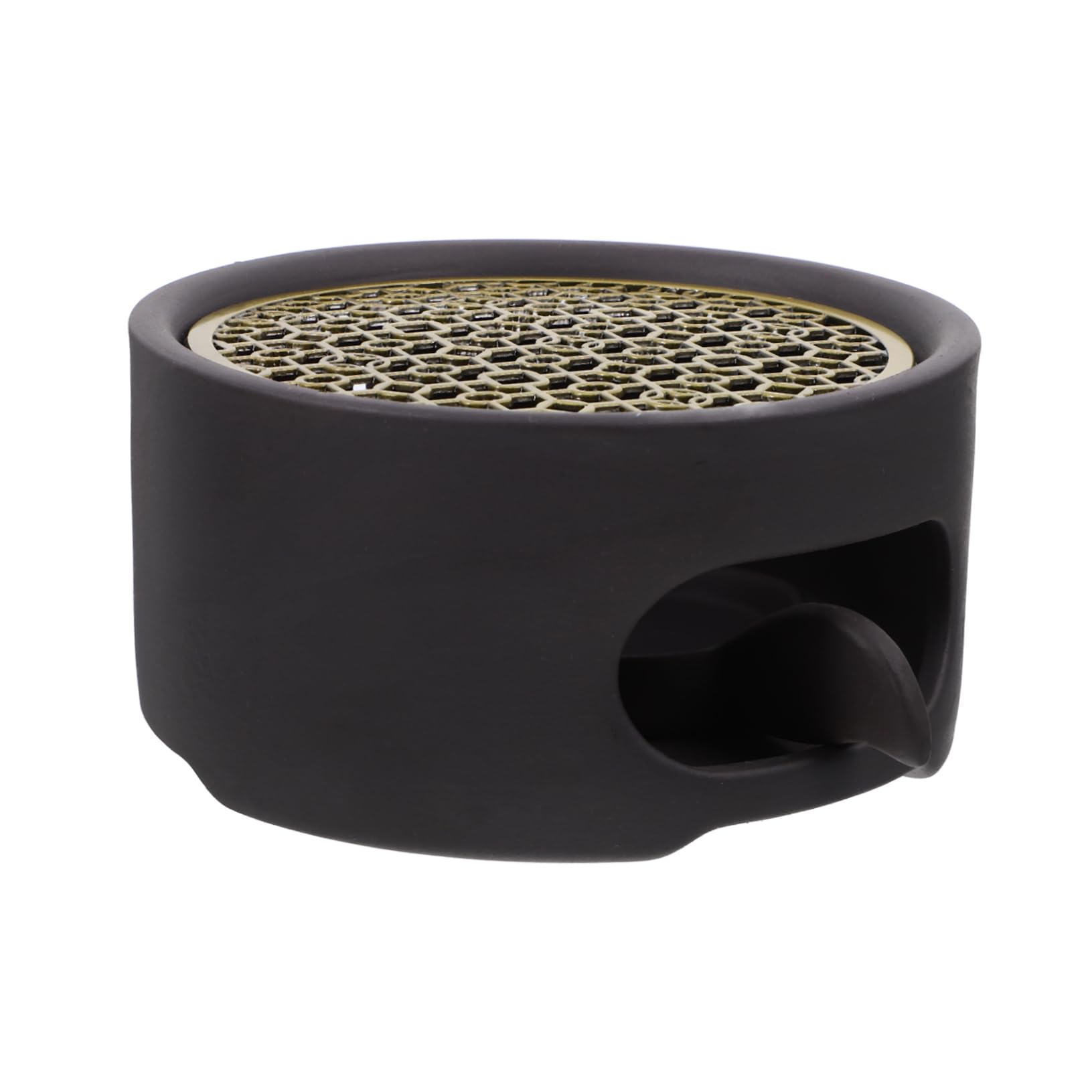 HOLIDYOYO 1Set Hollow Tea Warmer Base Stainless Steel Tea Light Heater Non Slip Design for Use for Daily Tea Enjoyment Present for Tea Lovers