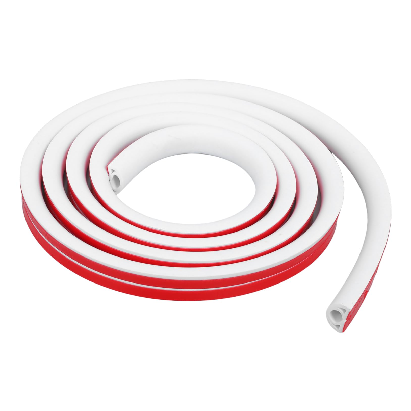 VILLCASE 1 Roll Cable Raceway Wall Wire Hider Cord Management Cover Cord Covers for Floors Extension Cord Hider Outdoor Cord Cover Sidewalk Cord Sleeve Cover for Electrical Cords White PVC