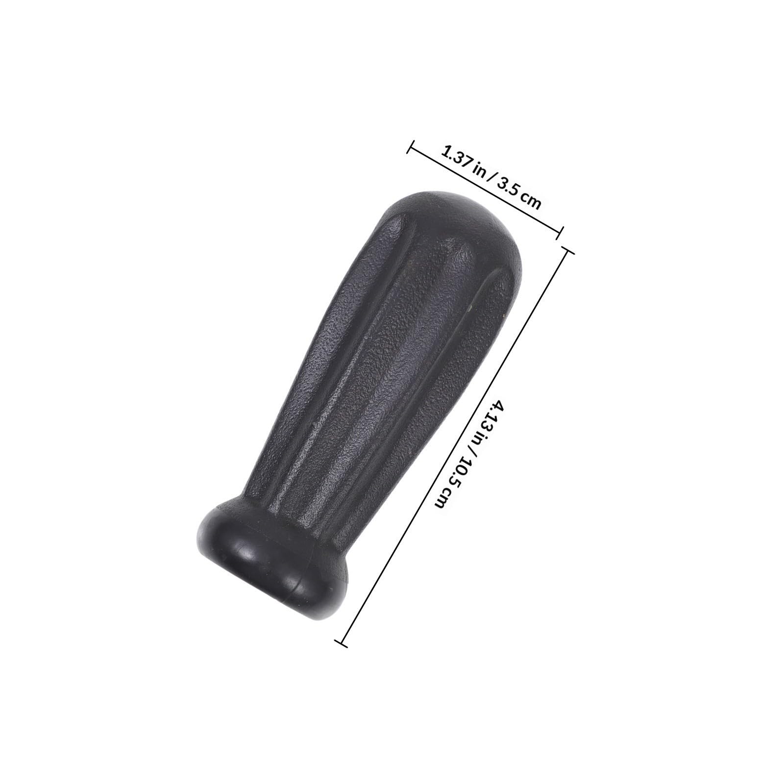 8 Mangos de Futbolín de Plástico Negro Diseño Ergonómico y Superficie Lisa para Fácil Almacenamiento, Paquete de 8 Piezas para Reemplazo