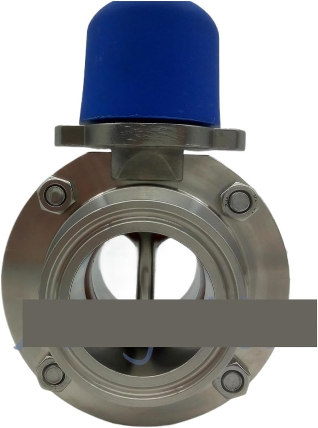 3-1/2" Sanitary Stainless Steel 316 Clamp Multi-Position Handle Butterfly Valve
