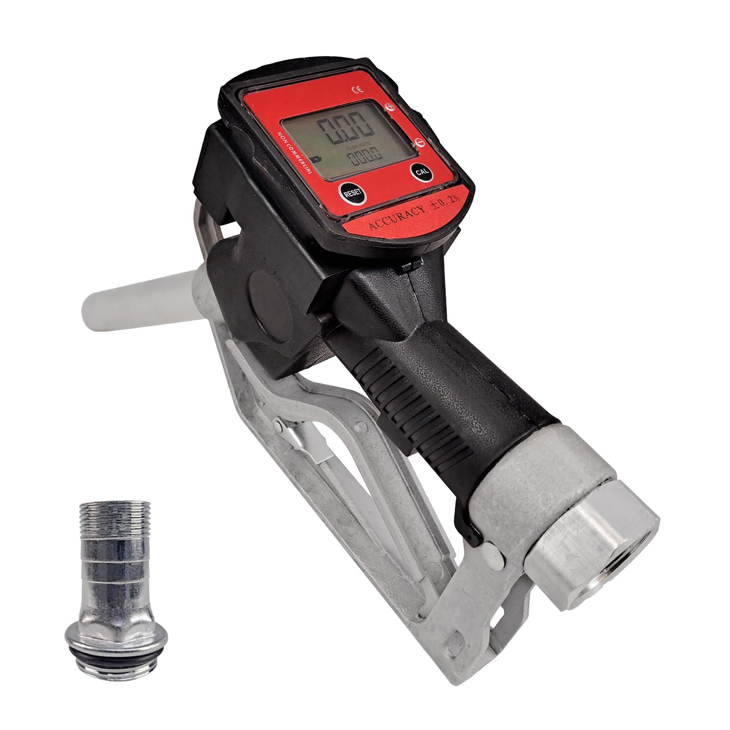 AMUR Ugello Carburante Diesel per Pompa Diesel, Pompa Olio combustibile, Pompa Olio, contatore Digitale Ugello Carburante Adblue® con Display (DPZ01116-2)