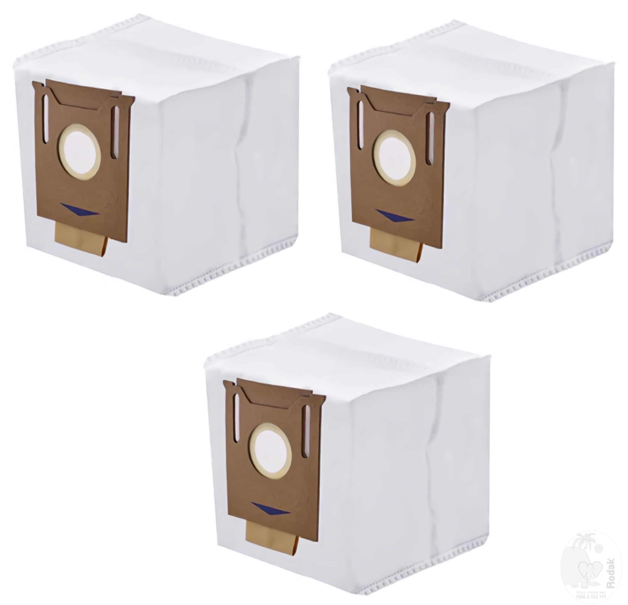 RODAK 3 Replacement Dust Bags for Auto Empty Station Compatible with Ecovacs Deebot N8 / N8 Pro / T8 N10 / N10 Plus Series Robot Vacuum Cleaners-image-28