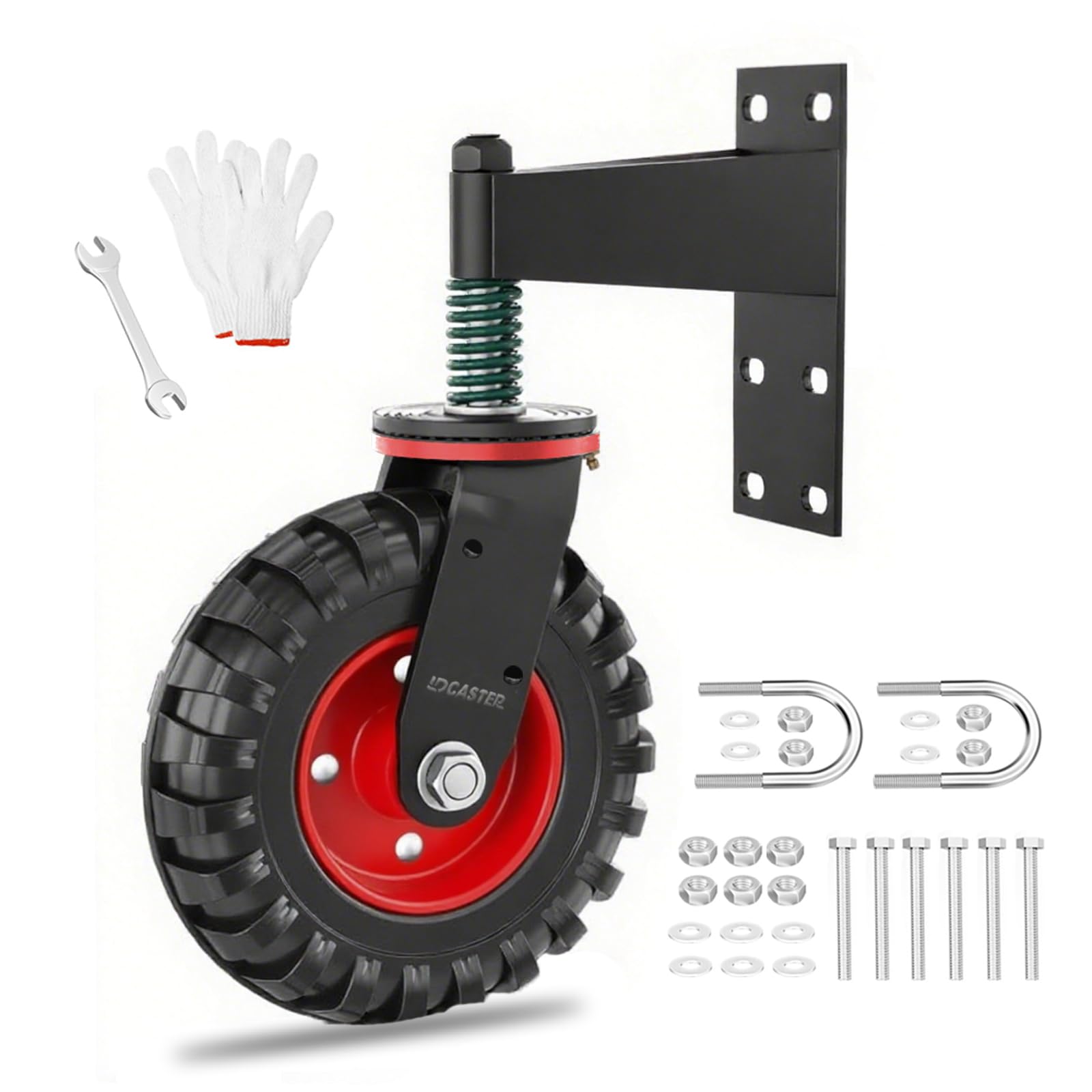 Photo 1 of LDCASTER 6 Inch Gate Wheel with Spring