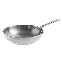 LACOR - 44424 - Padella in Acciaio Inox 18/10 Cucina, Padella Antiaderente