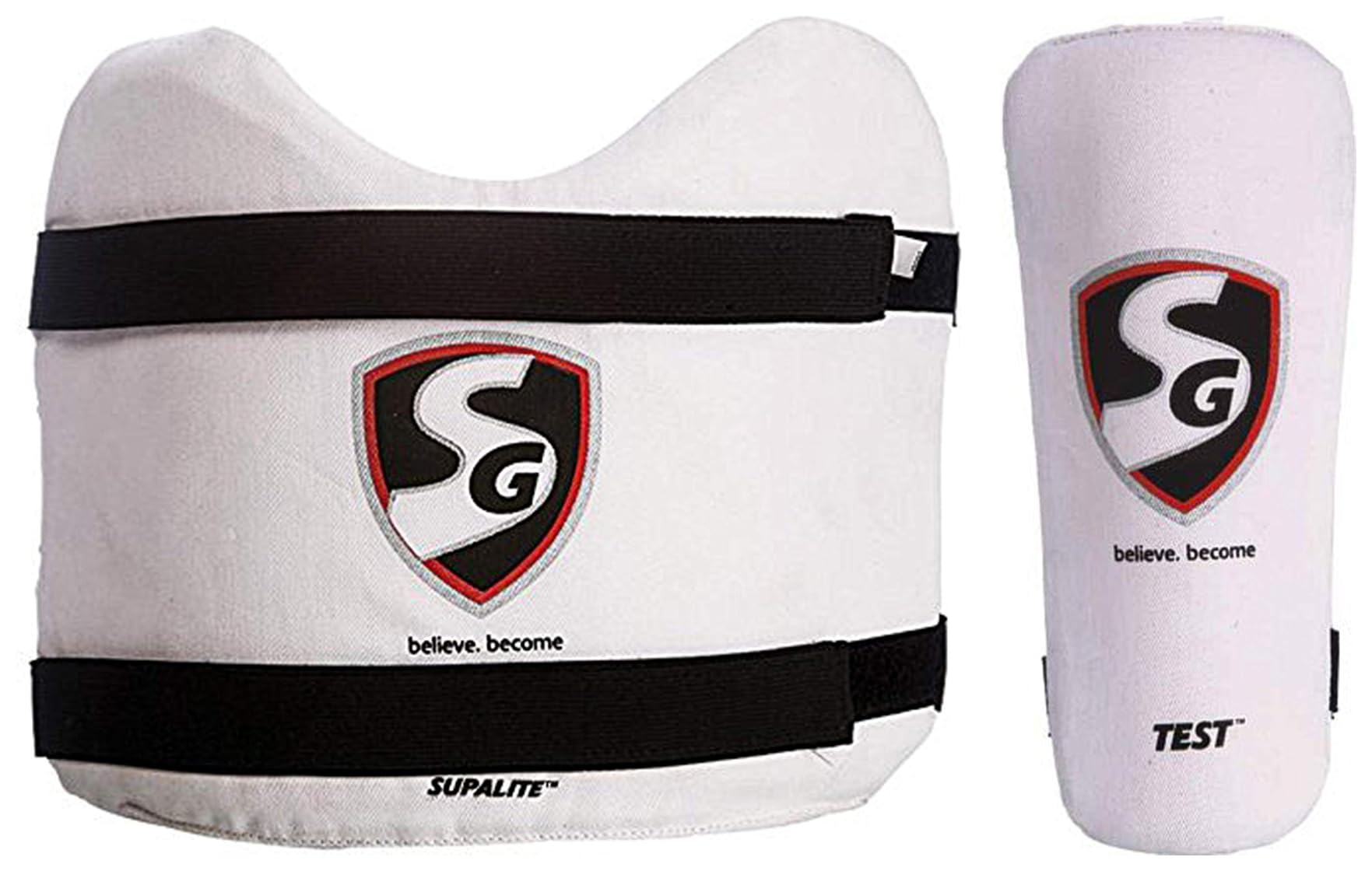 SG Supalite Batting Low Density Foam Chest Guard, Junior & SG Foam Test Elbow Guards for Youth-picture-10