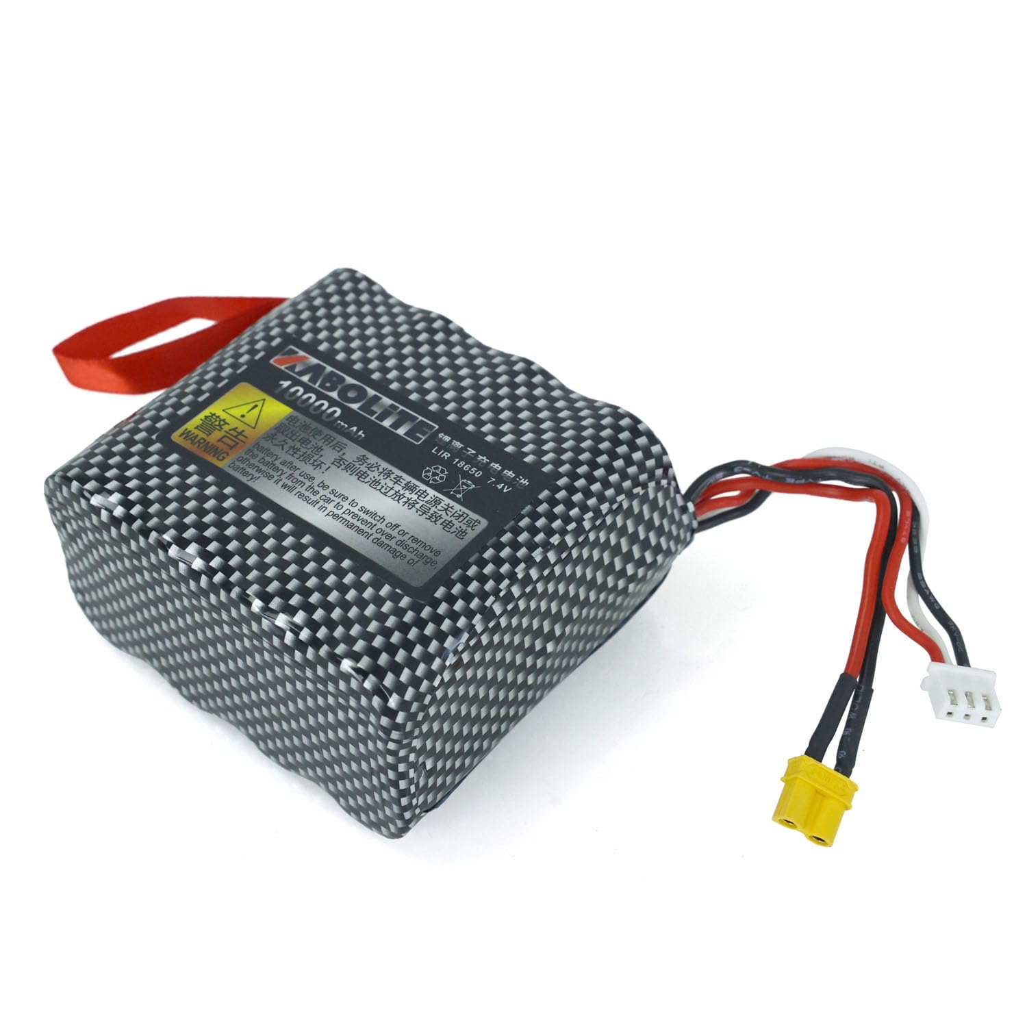 TOUCAN RC HOBBY 10000 mAh 7,4 V Akku für 1:14 RC Truck 1:18 K961 Radio Loader Elektroauto-Teil