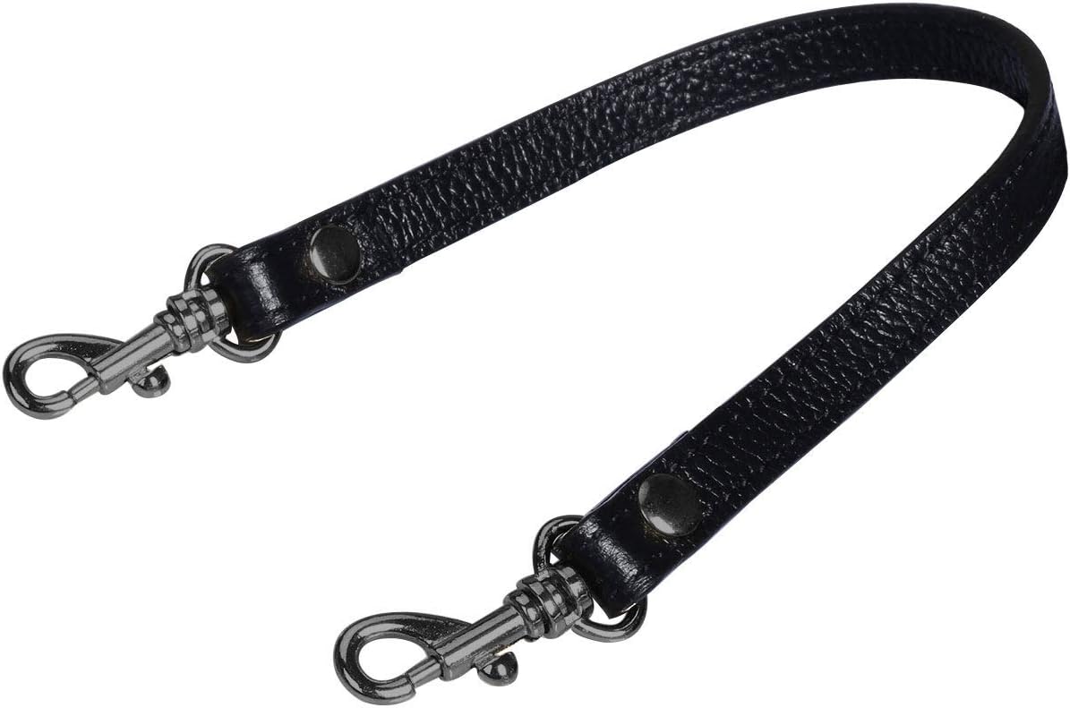 VanEnjoy Pair Full Grain Leather Replacement Strap for Handbags Clutch -16“Long,0.47" Wide - Image 2