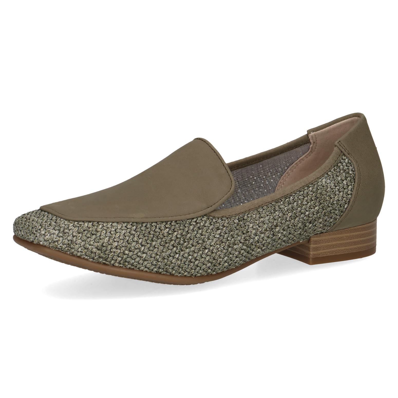 Caprice Damen Slipper Elegant Flach