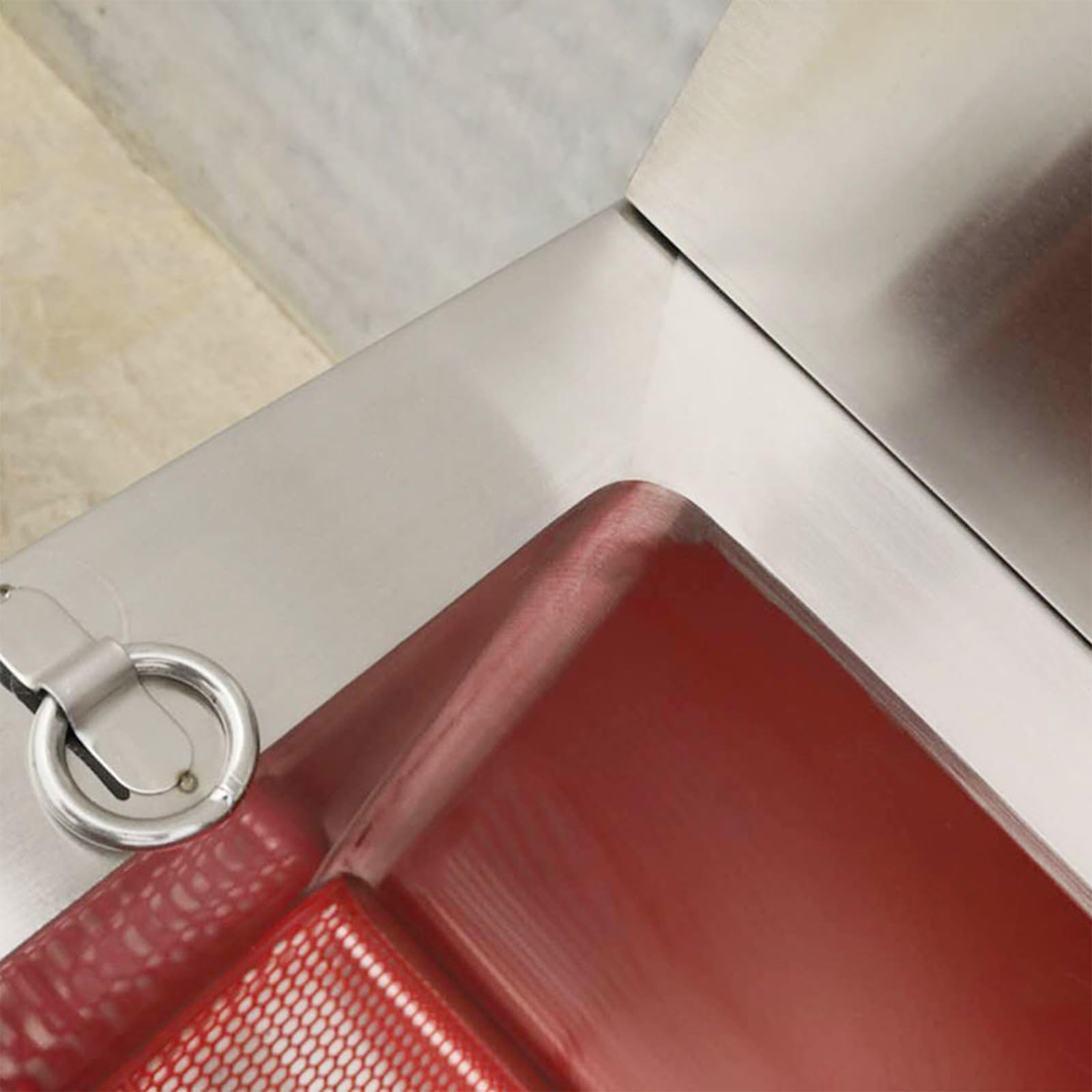 Lavandino per Pavimenti, Stazione Professionale per Il Bagno dei Cani in Acciaio Inossidabile - Lavandino per Vasca da Bagno per Animali Domestici per la toelettatura, Vasca da Bagno con Doc