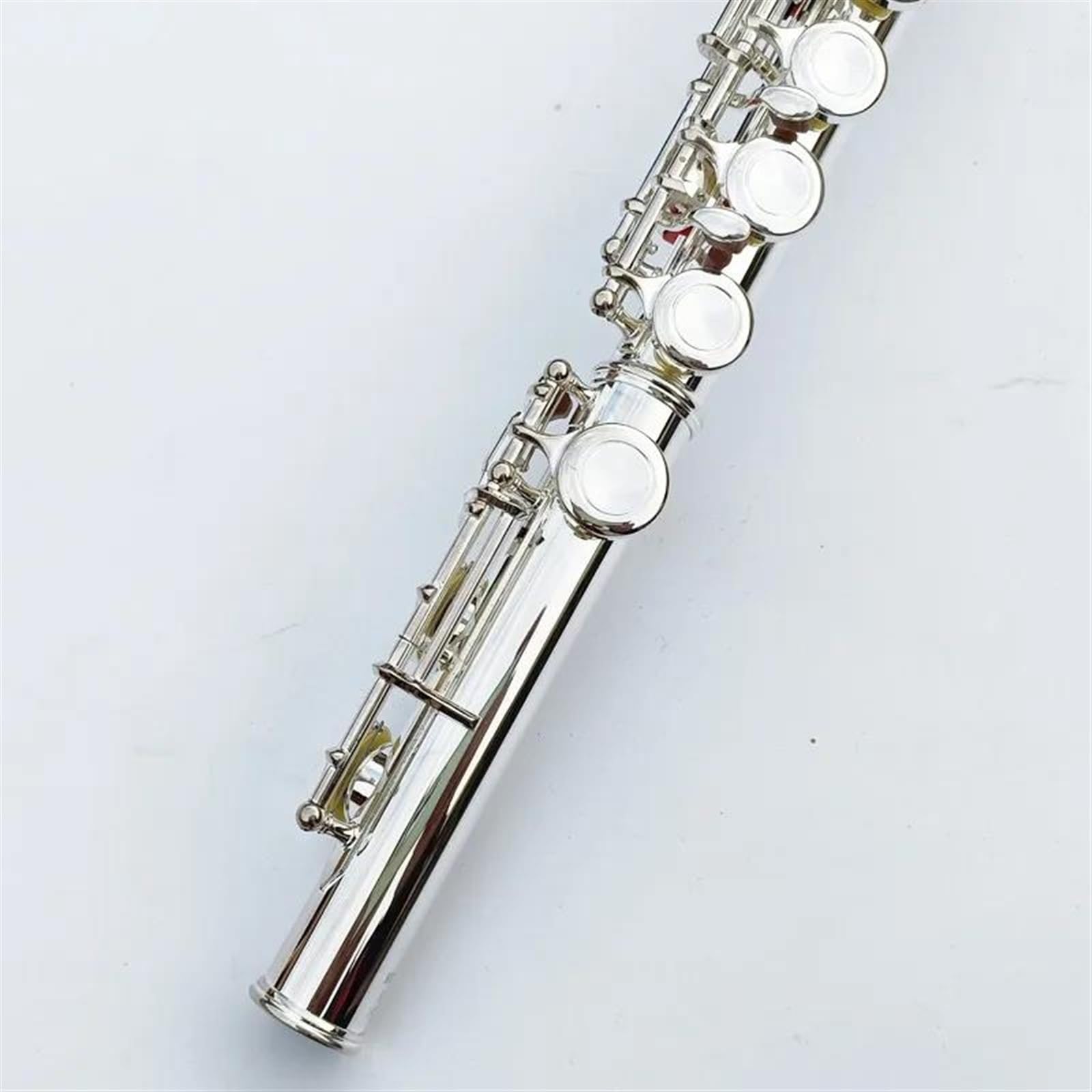 Para Principiantes Flauta Travesera Estuche Para Flauta Con Llave En C Cerrada De 16 Agujeros Con Revestimiento De Cuproníquel Y Plateado Para Instrumentos Musicales Transversales