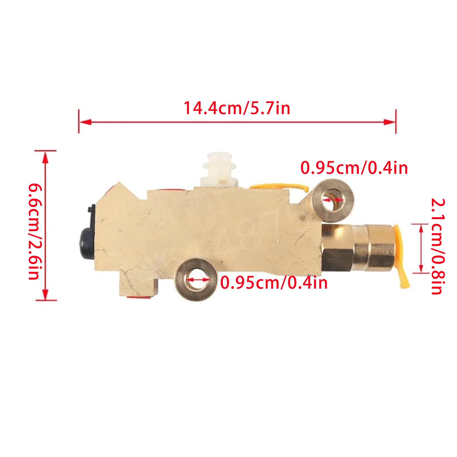 172-1353 Proportionalventile für Scheibentrommelbremsen von Autos für C10 4, 3 l, 5, 7 l, 5, 0 l, 4, 1 l, 3, 8 l, 4, 9 l, 5, 8 l, 5, 0 l LKW Ersatzteile, Messing Bremsen Auto Reparaturtechniker