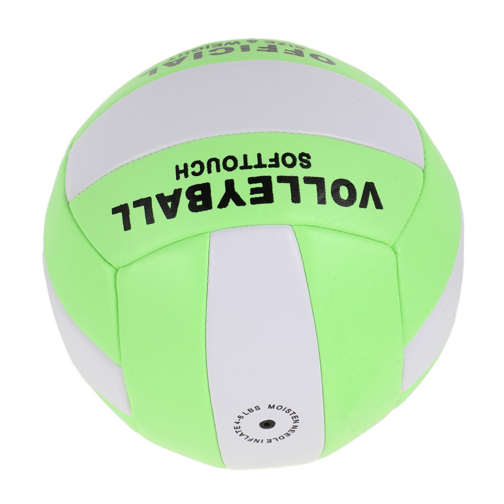 BESPORTBLE Inflatable Soft Volleyball for Indoor and Beach Play Standard Training Ball with Enhanced Ball Control Durable Material Vibrant Colors for High Visibility