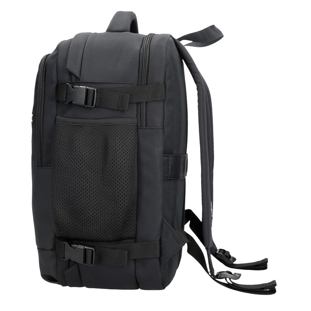 Pepe Jeans Sail up Mochila Negro 25x37x12 cms Poliéster y PU 11,1L de Joumma Bags