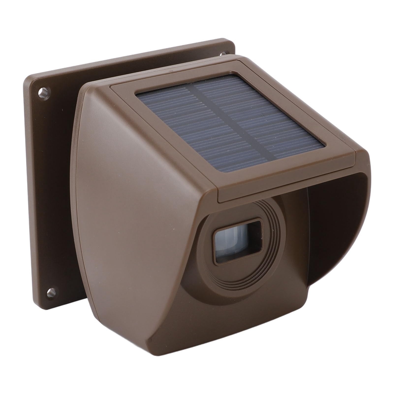 Sensore di Movimento Esterno Wireless con Allarme per Vialetto a Lungo Raggio per Uso in Giardino Alimentato a Energia Solare 1 unità