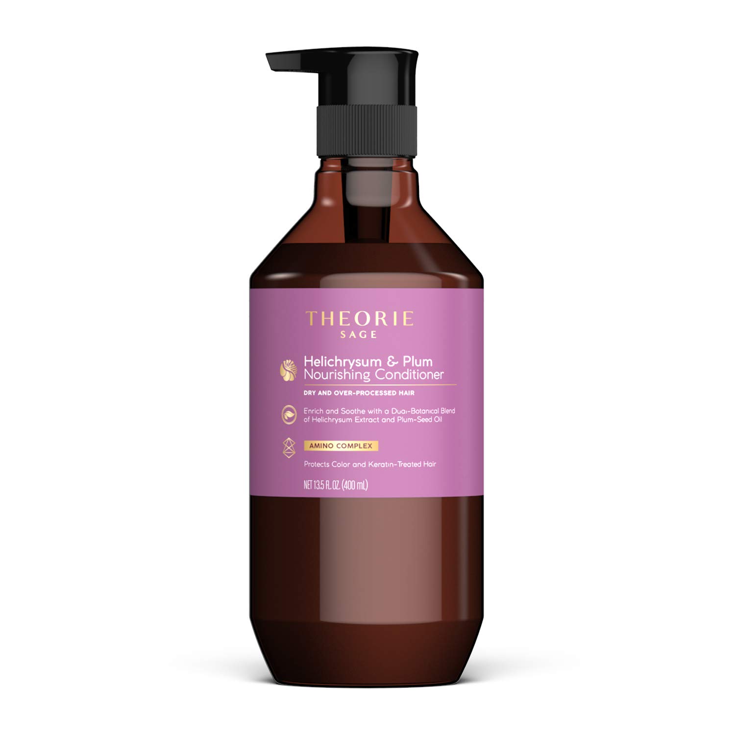 Theorie Helichrysum & Plum - Nourishing Conditioner - For Dry & Over Processed Hair, 800mL