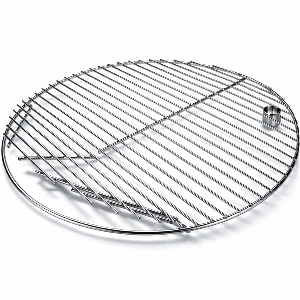 Grisun 19.5" Round Grill Grate for Akorn Kamado Ceramic Grill, Pit Boss K24, Louisiana K24, Char-Griller 16620, 304 Stainless Steel Solid Rod Cooking Grates — image 1