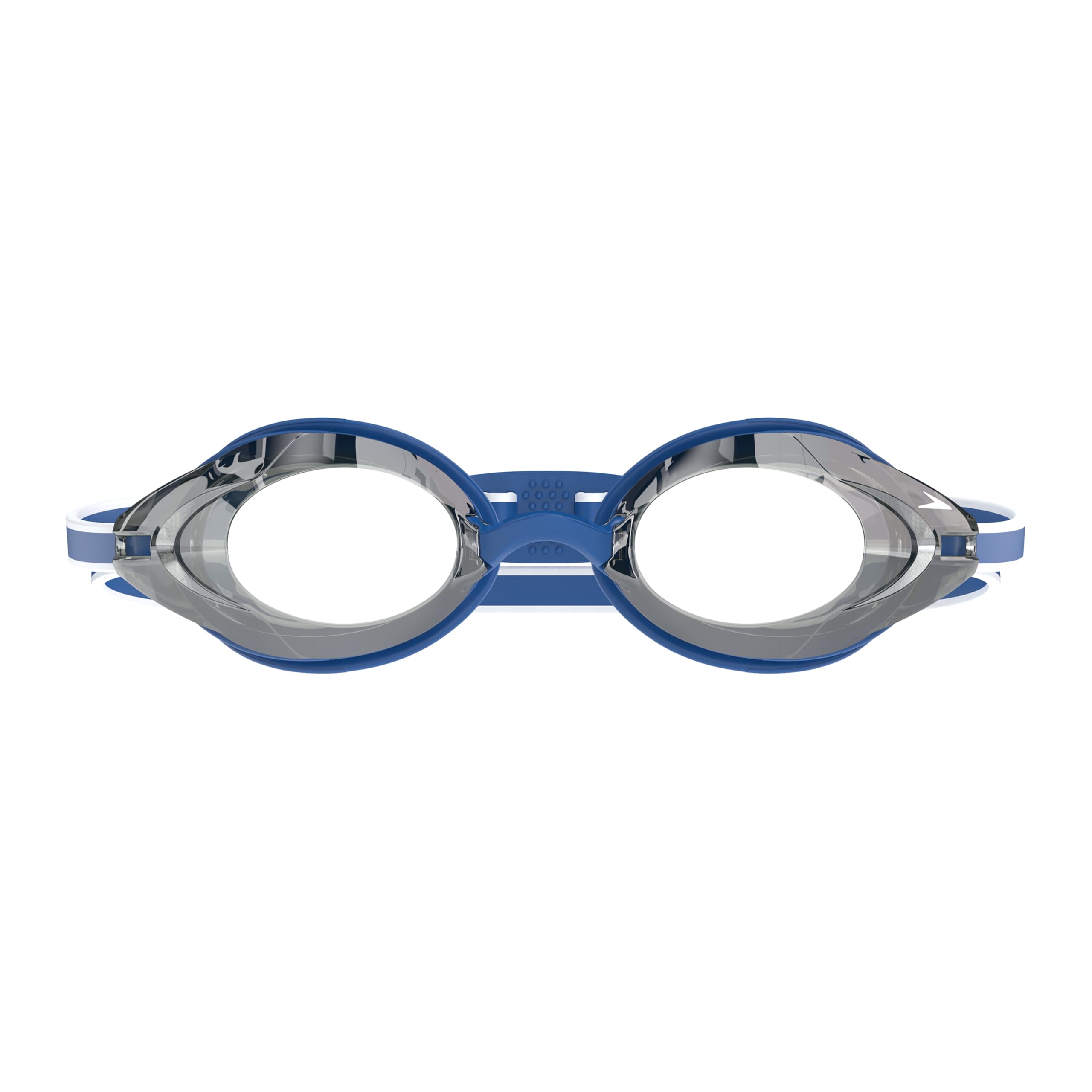 Speedo Vanquisher 3.0 verspiegelte Schwimmbrille, Anti-Beschlag, UV-Schutz, Okular-360-Grad-Linse, hydrodynamische Racing-Passform
