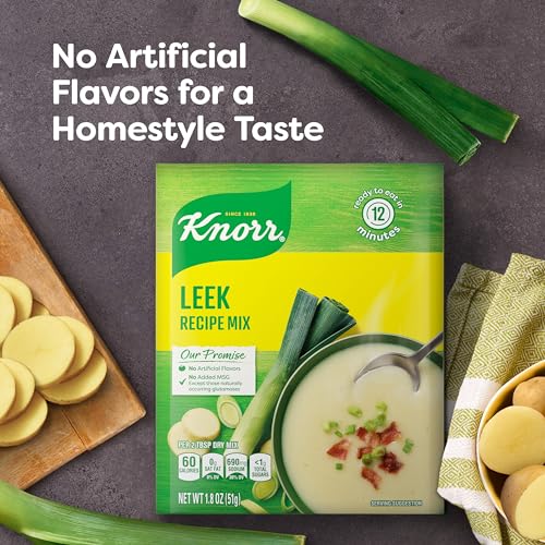 Knorr Soup Mix and Recipe Mix Leek For Soups, Sauces and Simple Meals No Artificial Flavors 1.8 oz