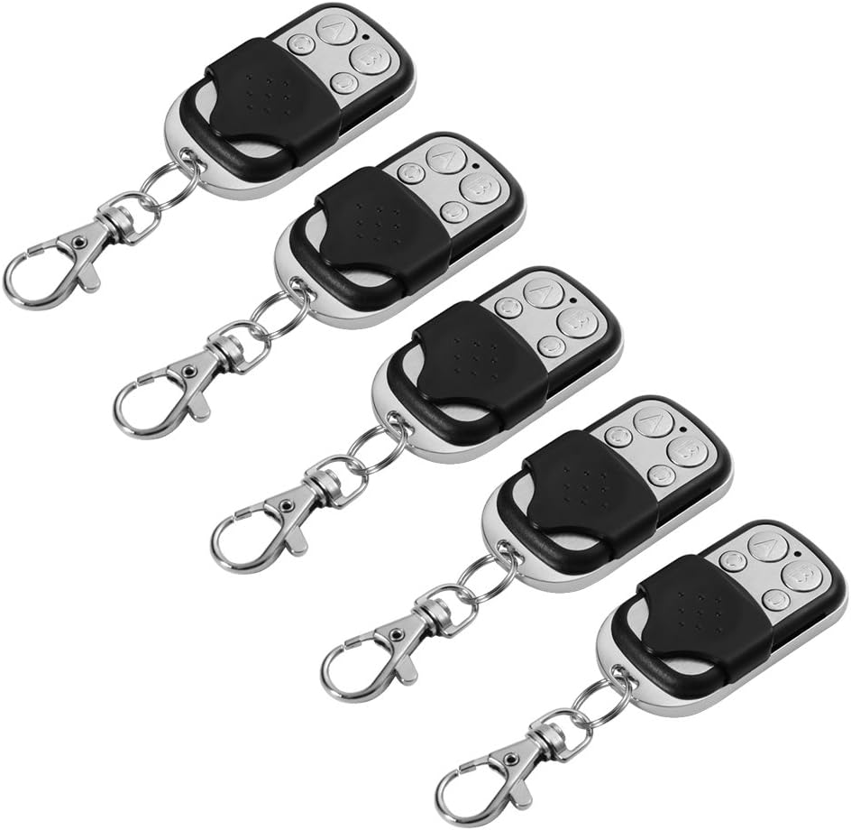XCSOURCE 5pcs Electric Cloning Universal Gate Garage Door Opener Remote Control Fob 433mhz Replacement Key Fob HS761