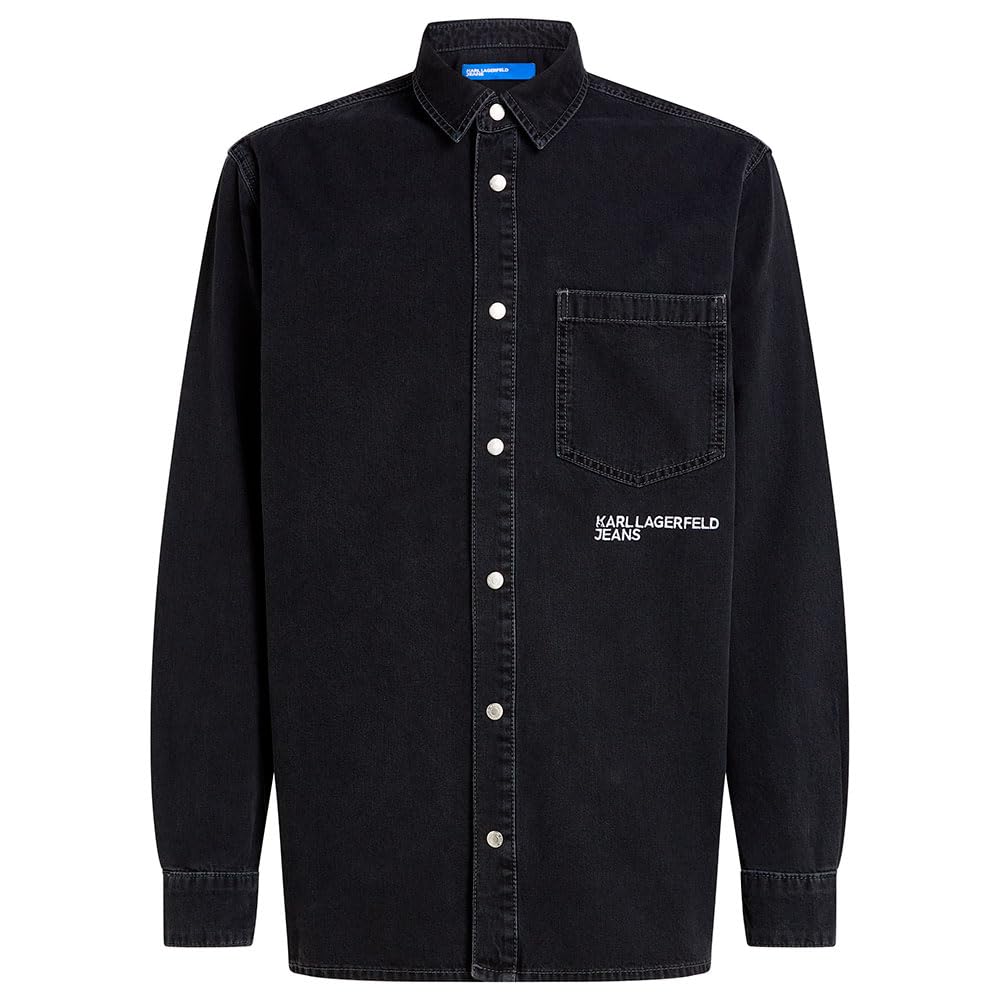 KARL LAGERFELD JEANS, Herren, Regular Denim Hemd, Regular Fit