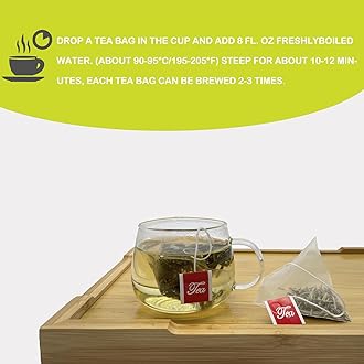 Samcci - Rosemary Tea, 40 Teabags, 1.5g/bag - Pure Dried Rosemary Leaves Tea ...