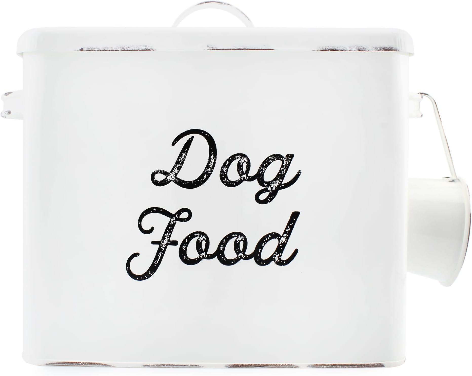 Pet Supplies Harry Barker White Classic Food Storage Canister For