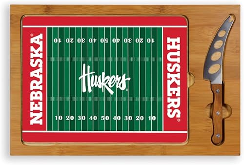 Miniatura 5 de PICNIC TIME NCAA Unisex-Adult NCAA Icon Glass Top Cutting Board & Knife Set