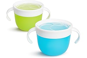 Munchkin's Snack Catcher: The Perfect On-The-Go Snacking Solution for Toddlers (Pack of 2)