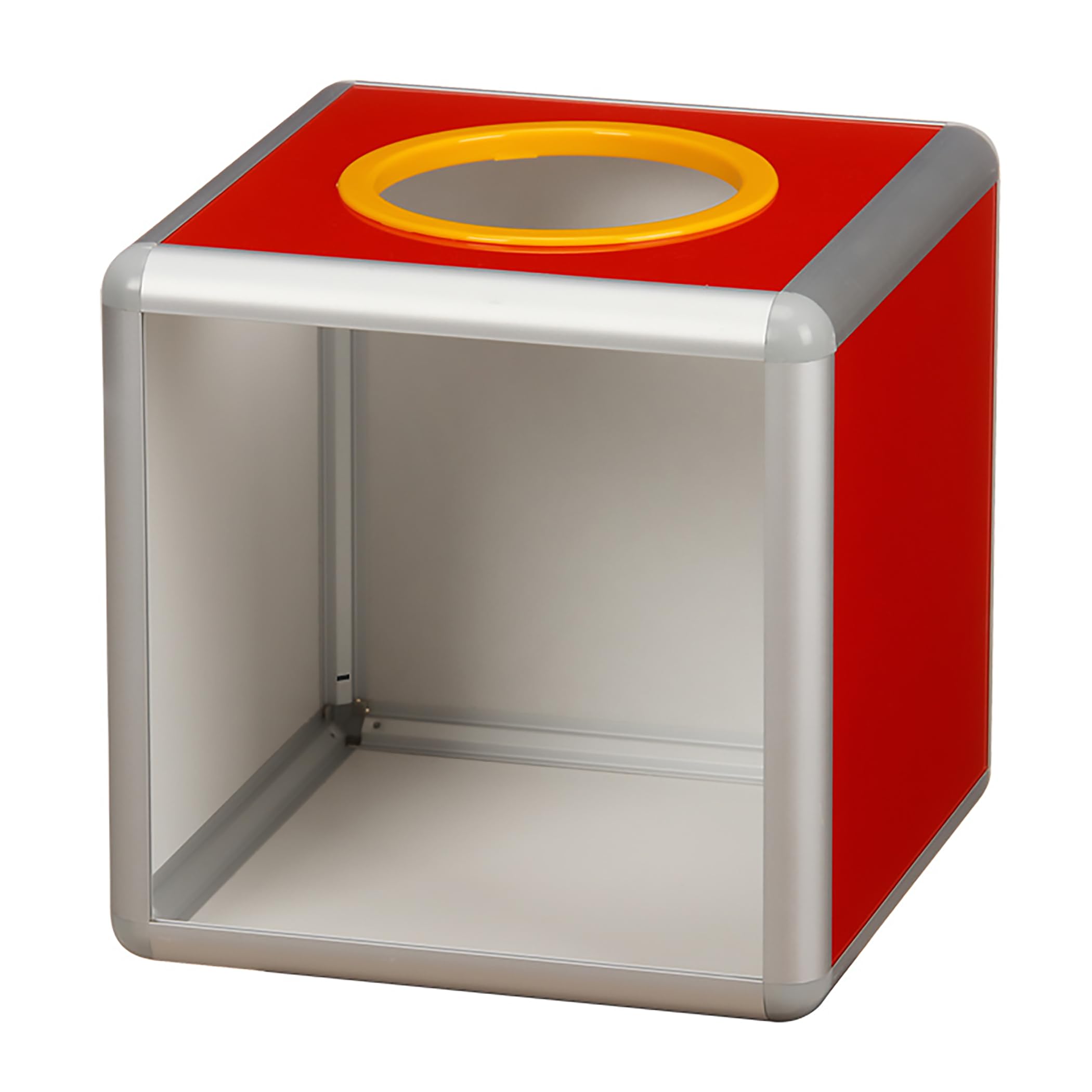 Wensmy Foldable Acrylic Donation Ballot Box - Transparent Lucky Draw Box With Detachable Prize Catching Design for Fundraising and Lottery