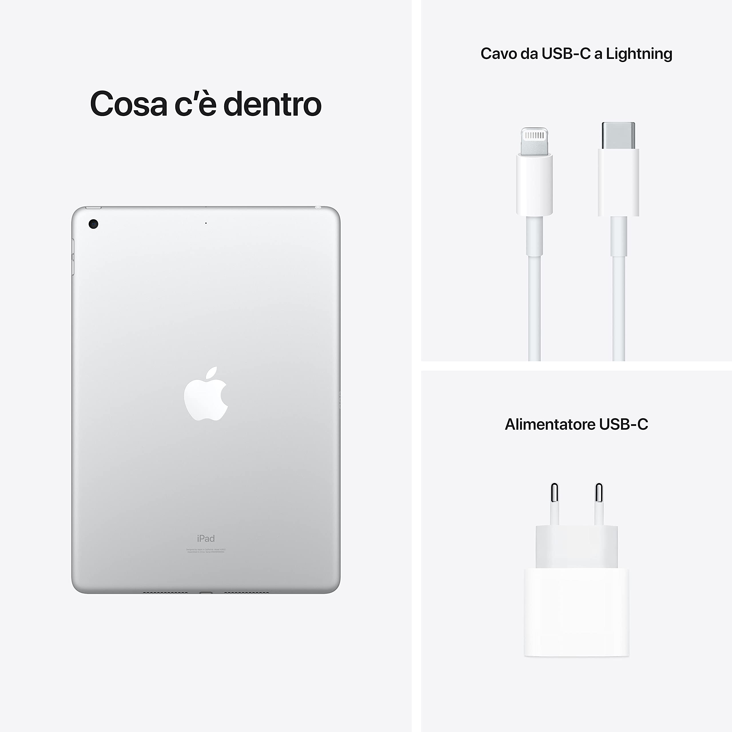 2021 Apple iPad (10,2-pulgadas, Wi-Fi, 256GB) - Plata (Reacondicionado)