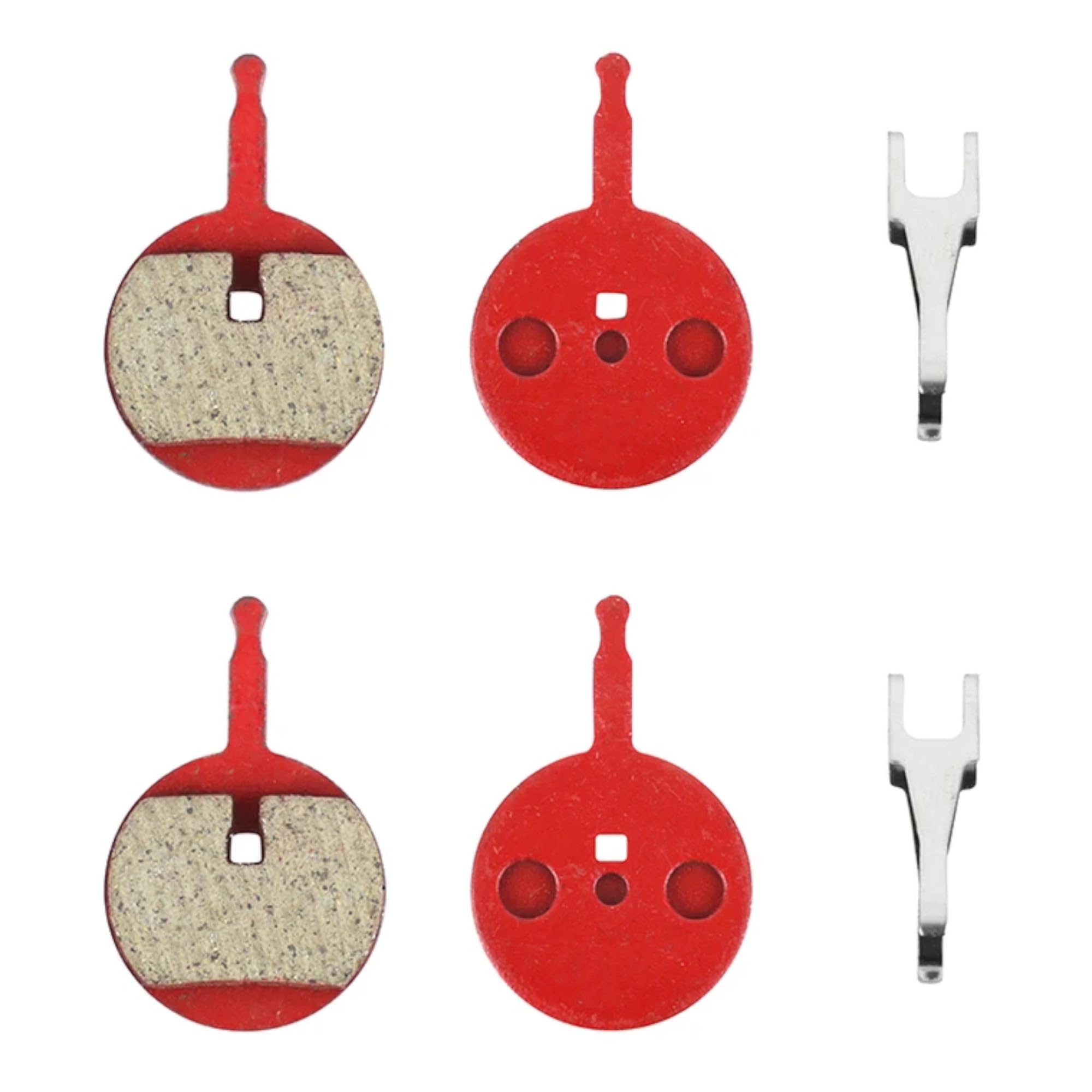 cyclingcolors Bicycle Brake Pads Compatible with Ninebot G2 Pro Diameter 22 mm Material Organic Resin Comfort Silence Progressiveness, 2 Pairs