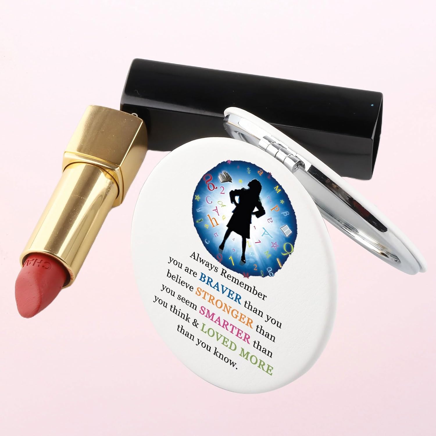 SEIRAA Family Musical Pocket Mirror Family Musical Gifts Family Musical Makeup Mirror Family Musical Merchandise (1 2 Girl) - Image 7