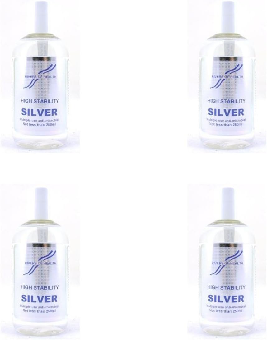 (4 Pack) - Rivers/H Colloidal Silver | 250ml | 4 Pack - Super Saver - Save Money