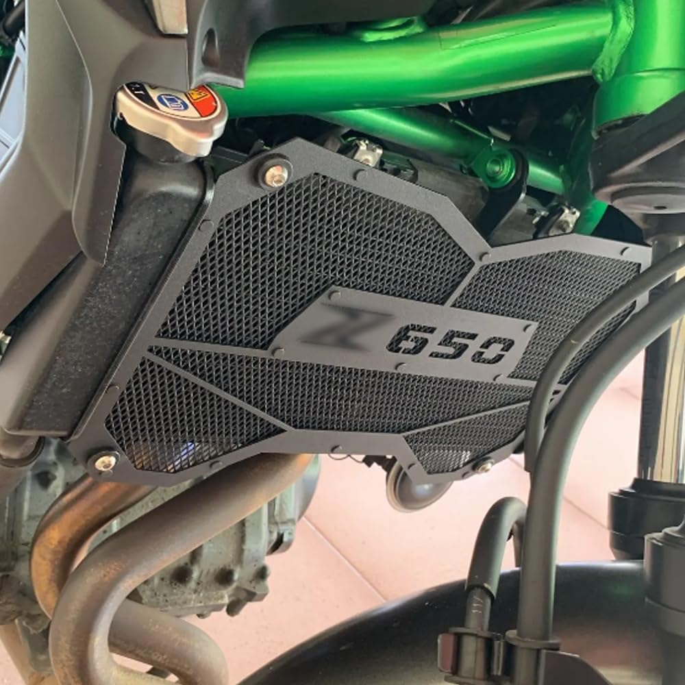 Moto Radiatore Guard Protector Fit For Z650 Z 650 2017-2023 2024 2025 Radiatore Griglia Guard Cover z650 Serbatoio Acqua Protezione Della Copertura