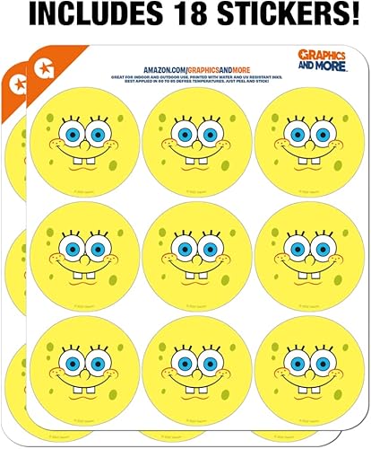 Miniatura 10 de Bob Esponja Cara Sonriente Planificador Calendario Scrapbooking Artesanía Pegatinas