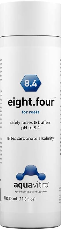 Alimento líquido para peixes Aqua Vitro Reef 8 - 4 Seachem, 354 mL
