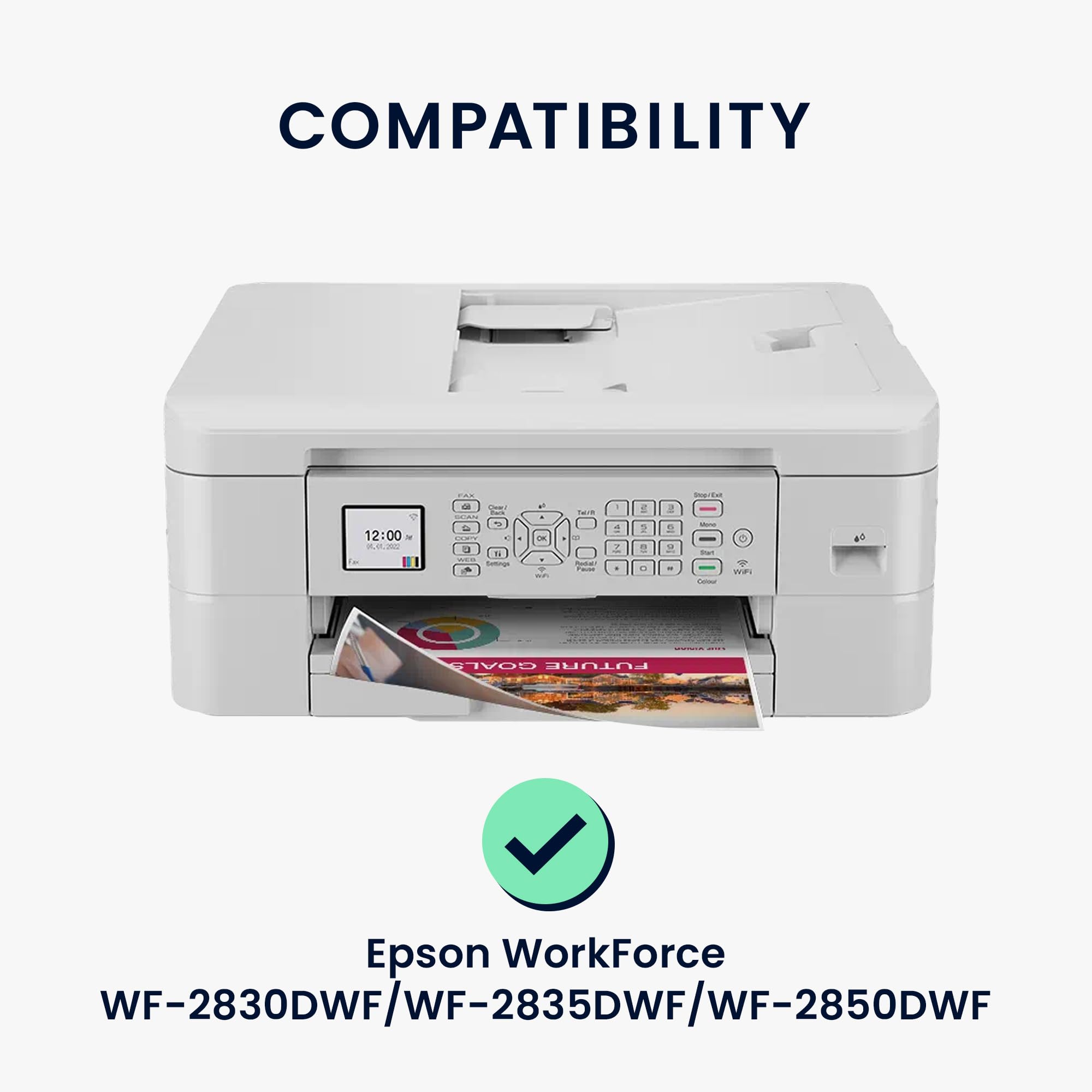 kwmobile Pokrowiec kompatybilny z Brother MFC-J1010DW - Etui na drukarkę - Osłona przeciwpyłowa osłona ochronna - Ciemnoszary