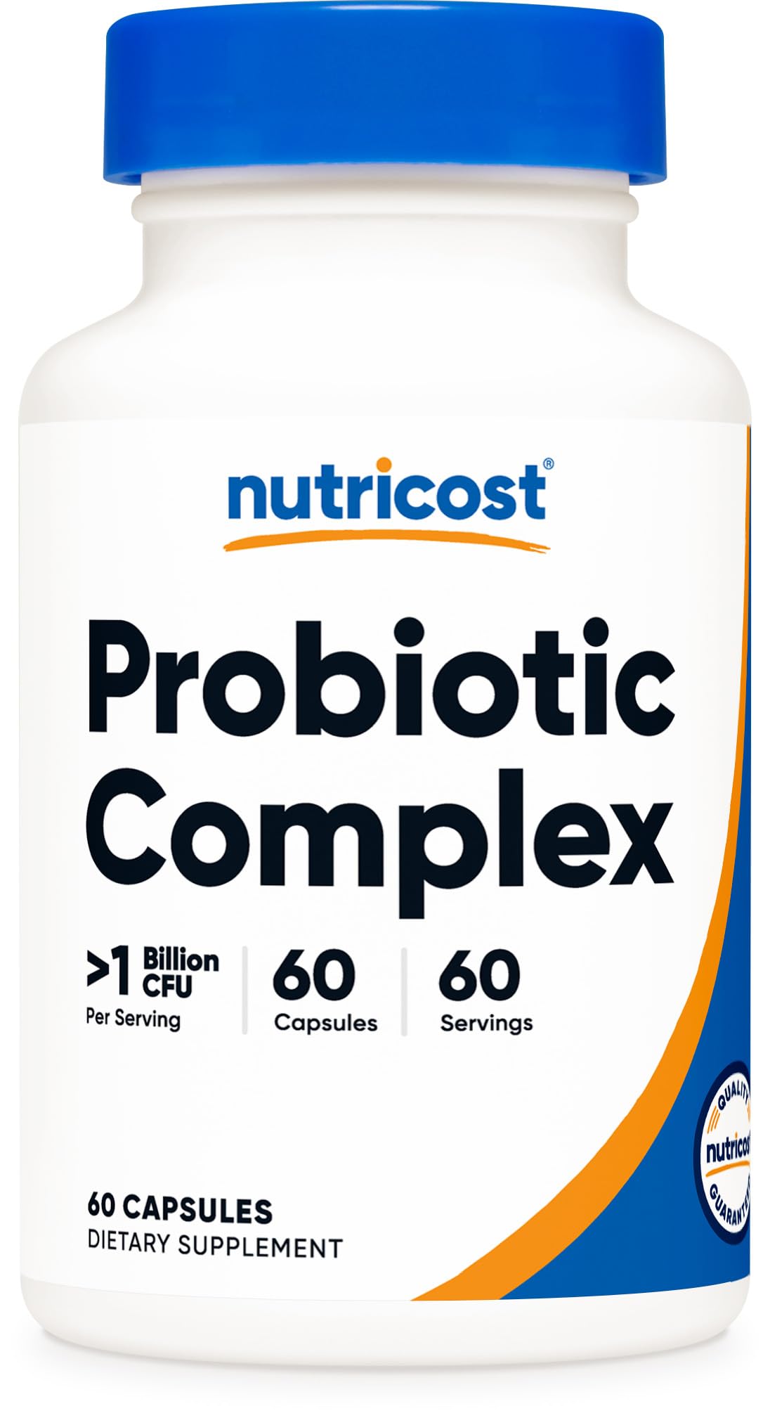 Probiotic Complex (>1 Billion CFU) 60 Capsules - Gluten-Free, Non-GMO