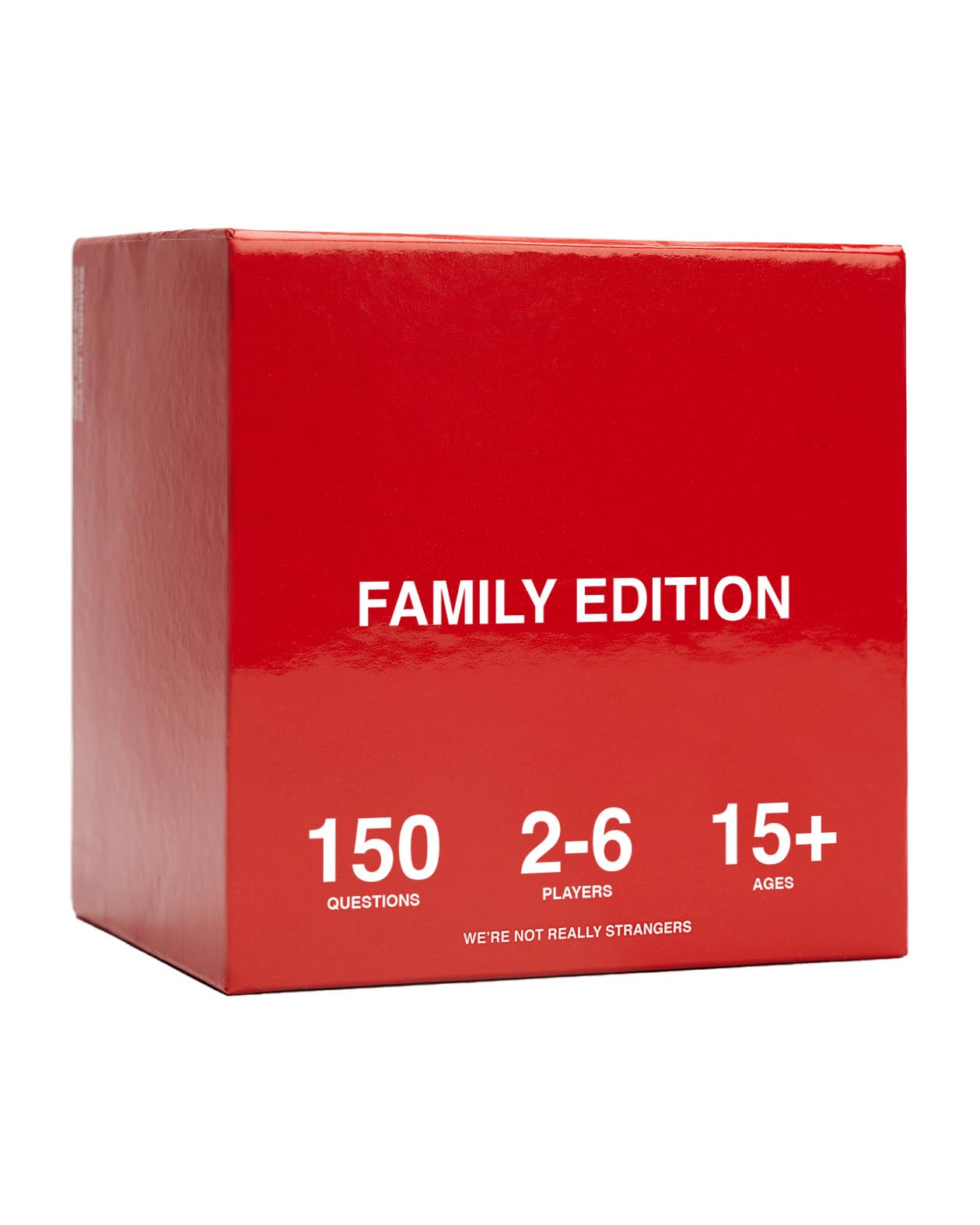 WE'RE NOT REALLY STRANGERS Family Edition by We’re - Family Friendly Card Game With Conversation Starters For Teens and Adults, Multi, WRNS-116, We're Not Really Strangers - Family Edition