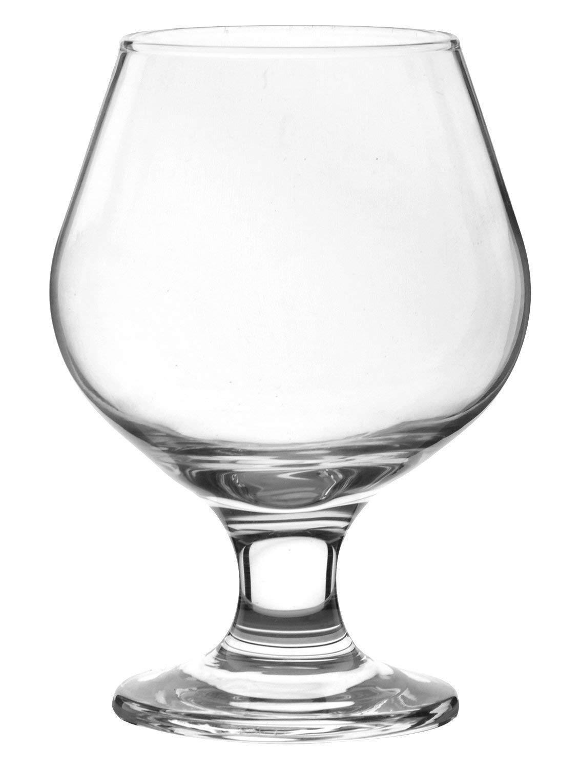 Cloud Crystal Brandy Glass - 250 ml Set of 4-100% Lead Free Crystal Natalie Brandy Glass, Clear 2
