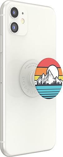 Miniatura 7 de PopSockets - Agarre para teléfono con soporte expandible, agarre adhesivo, Sunset Peaks