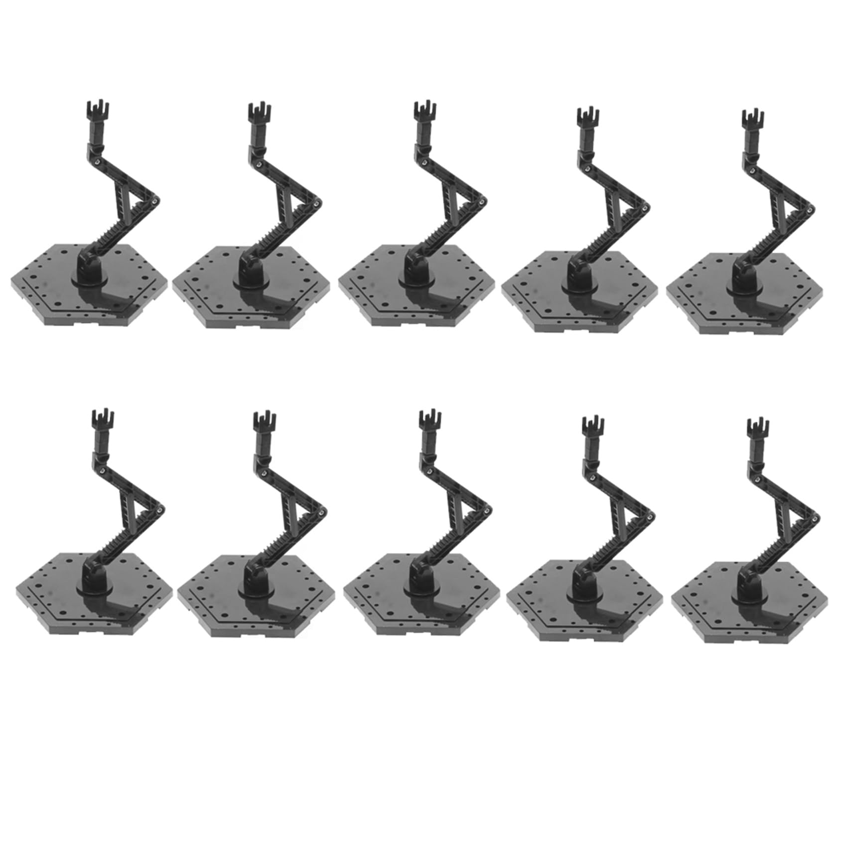 Vjsujehgy 10X,Model Display Rack,Suitable for Model Stand Action Figure Stand and, RG