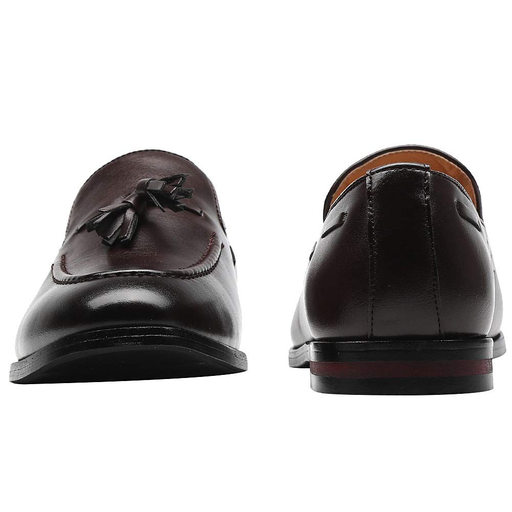 Hombres Clásico Estilo Británico Borla Mocasines Cuero Sintético Ligero Mocasín Pantuflas