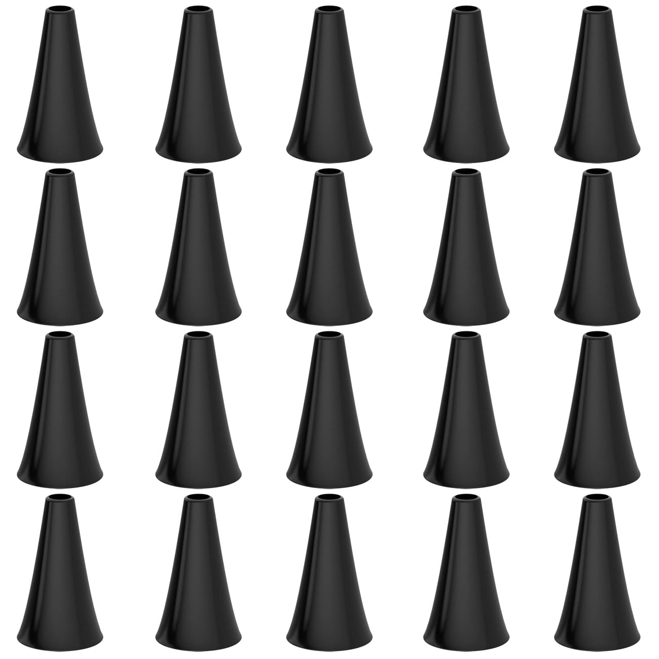 Ear Specula Set for 3.9mm Digital Otoscope Ear Wax Removal Camera, Replacement Otoscope Tips, Ear Speculum, Bag of 20 Pices