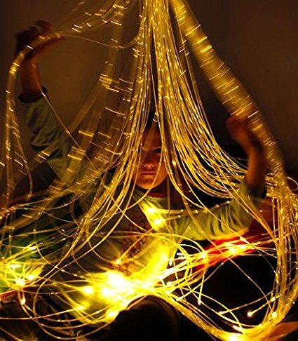 Fibre optic sensory harness lights 2 mm Flexible (50x150cm) autism, children