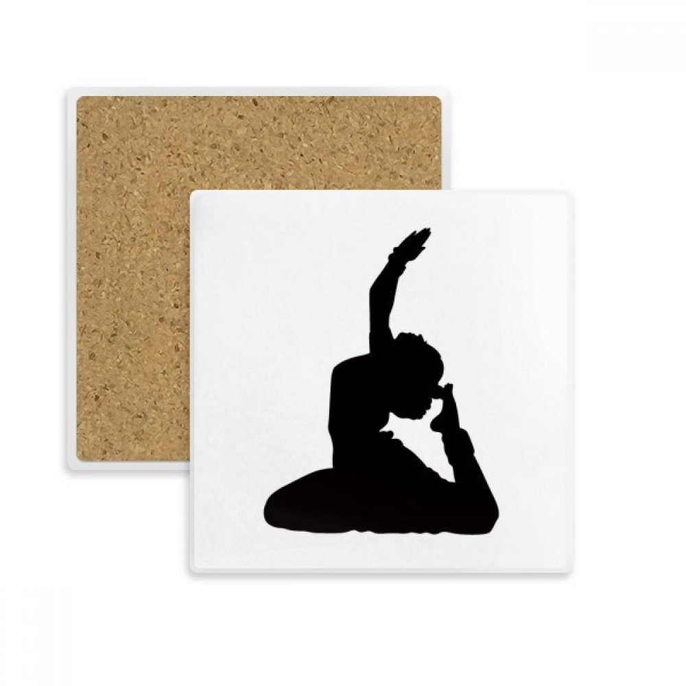 Coaster de Yoga anti-tache en Pierre Absorbante pour Tasse
