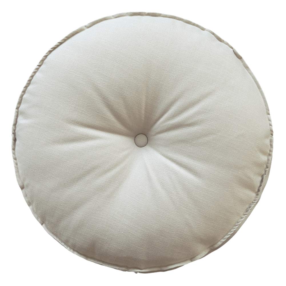 Coussin rond en coton pour yoga, soulagement postural et assise souple