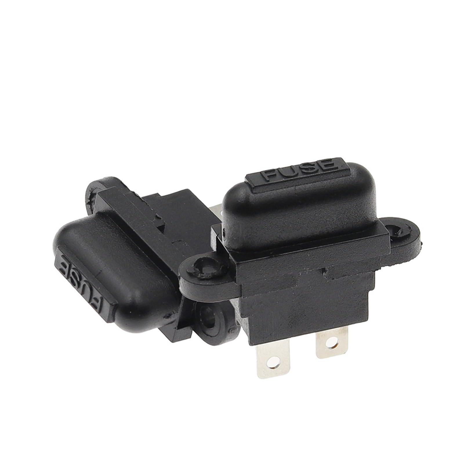 5PCS Wasserdicht Auto Standard Nahen Sicherung Halter + 1-50A Auto Boot LKW ATC ATO Klinge Sicherung 3A 5A 10A 15A 20A 25A 30A 35A 40A 50A(10A)